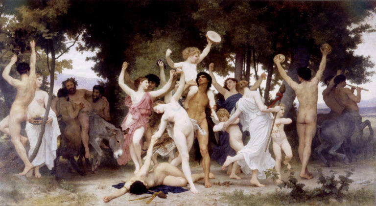 Juventud de Baco - W. A. Bouguereau